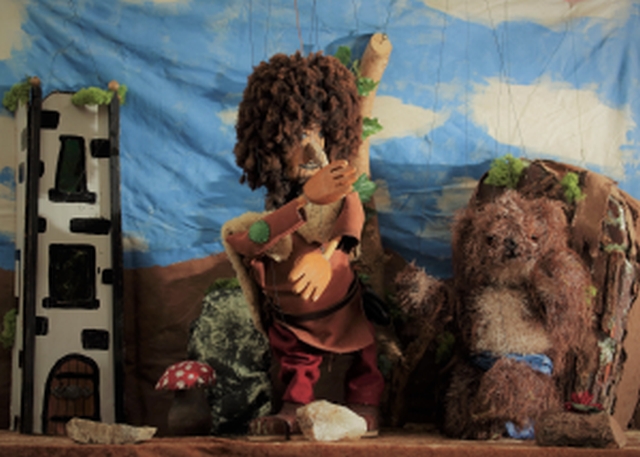 Marionetten Geschichten - die Zweite: Der geizige Riese und der Bär, Autorin: Nicole Braunwarth